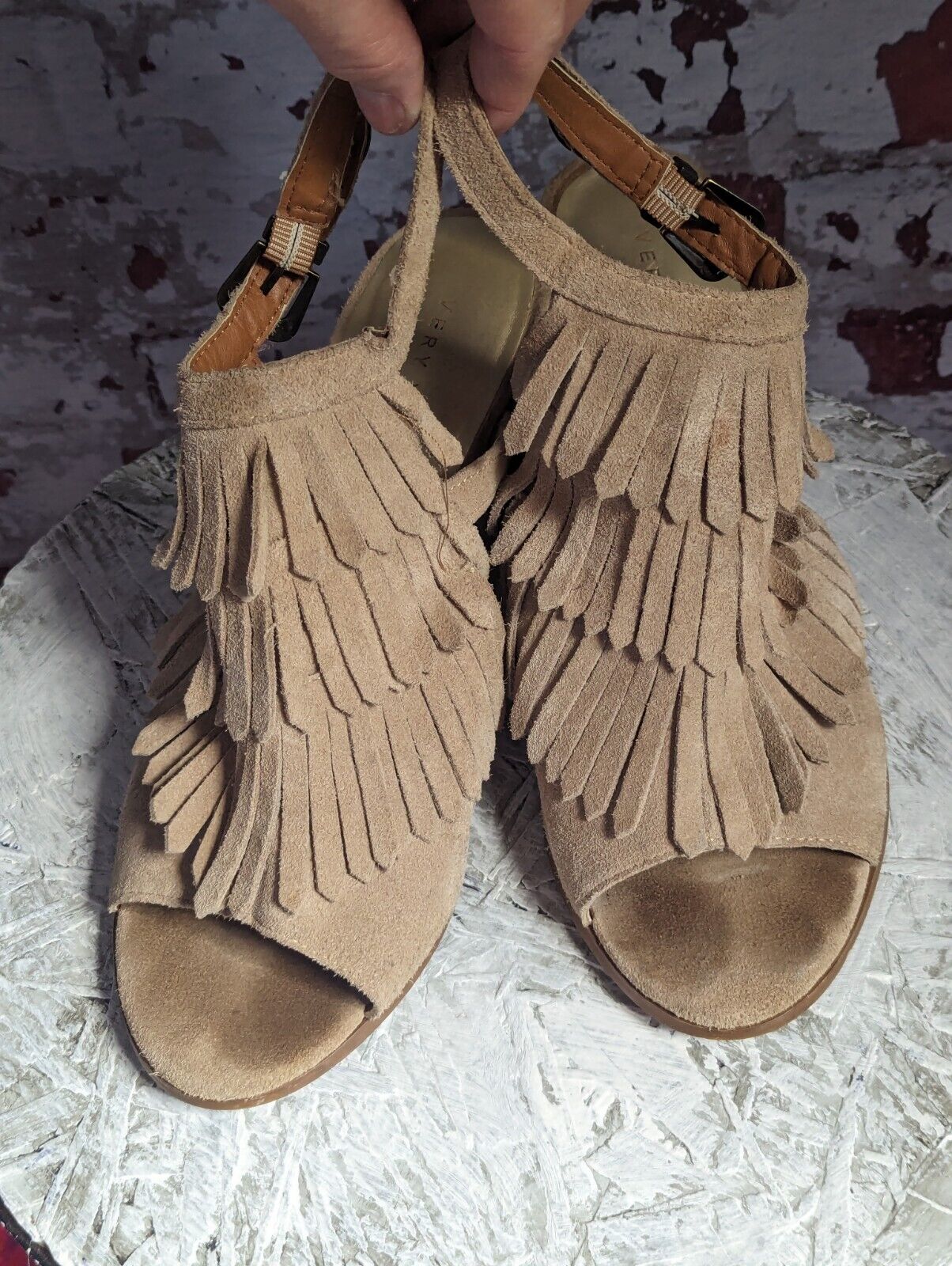 Very Volatile Wedge Sandals Pre Owned 9.5 - image 14