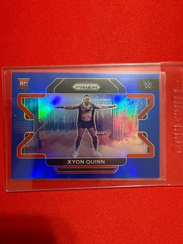 2022 Panini Prizm WWE - Xyon Quinn #34 Blue Prizm 118/199 (RC)