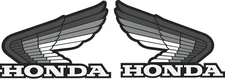 #4583 (2) 5" Honda Nighthawk 650 750 repro Decal Sticker LAMINATED