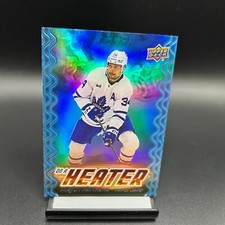 2024-25 UD Series 2 On a Heater #7 Auston Matthews Toronto Maple Leafs