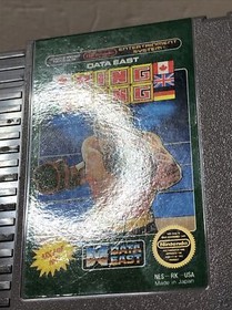 Ring King Nintendo NES Nintendo Entertainment BOXING Authentic CART ONLY Tested