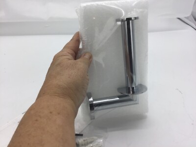 GINGER 4607/PC KUBIC POST TOILET TISSUE HOLDER, POLISHED CHROME, CAN  BE FOR SP