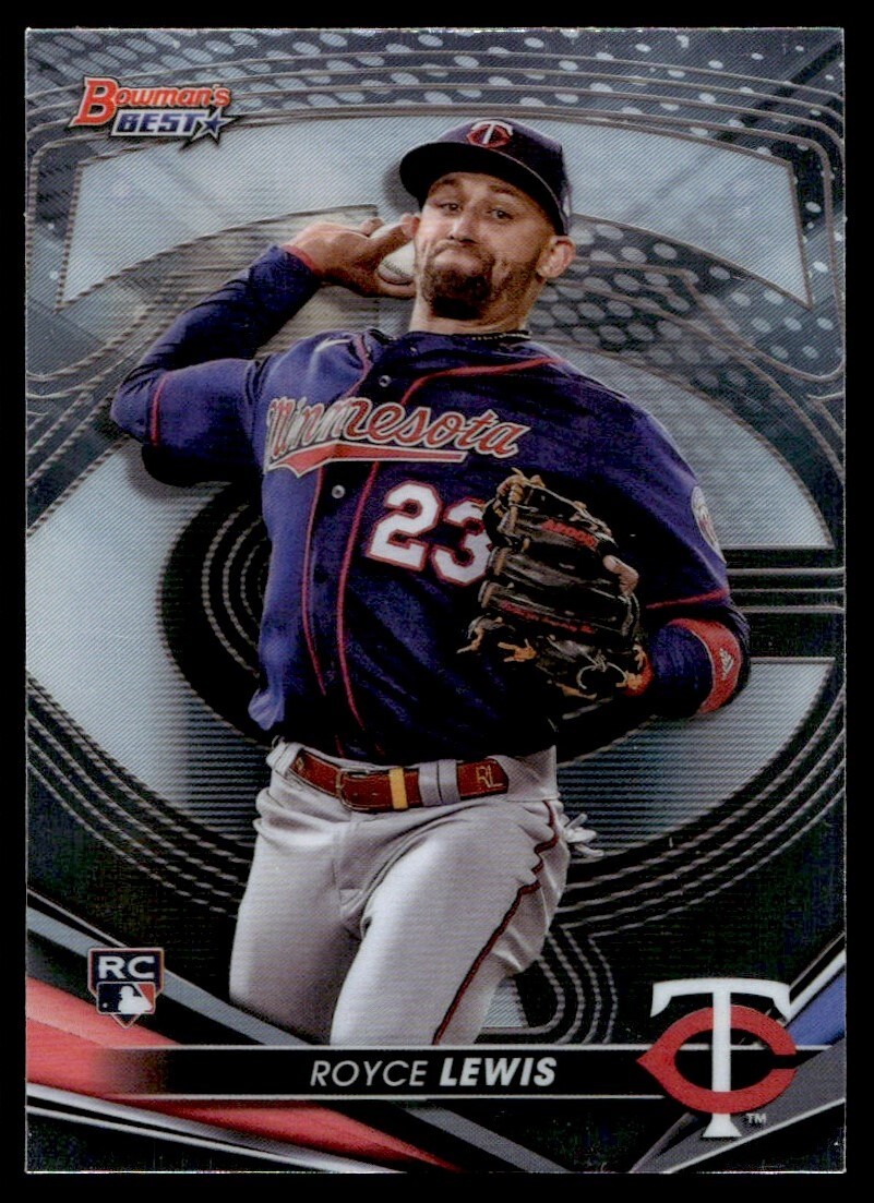 2022 Bowman's Best Royce Lewis Rookie G101 Minnesota Twins #65