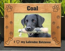 Personalized Engraved // Labrador Retriever // Picture Frame