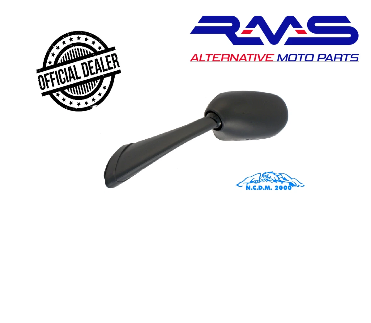 Specchietti Convessi Per Moto Yamaha TMAX 530/500/560 – Girevoli 360° Con Vite Da 8 Mm, 1 Pezzo