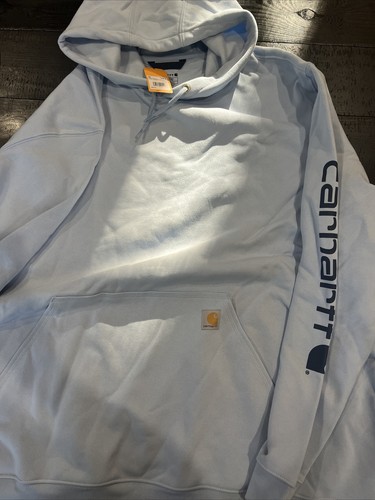 Choose Color/Size - Carhartt Loose Fit Midweight Logo Sleeve Graphic Sweatshirt - Picture 15 of 15