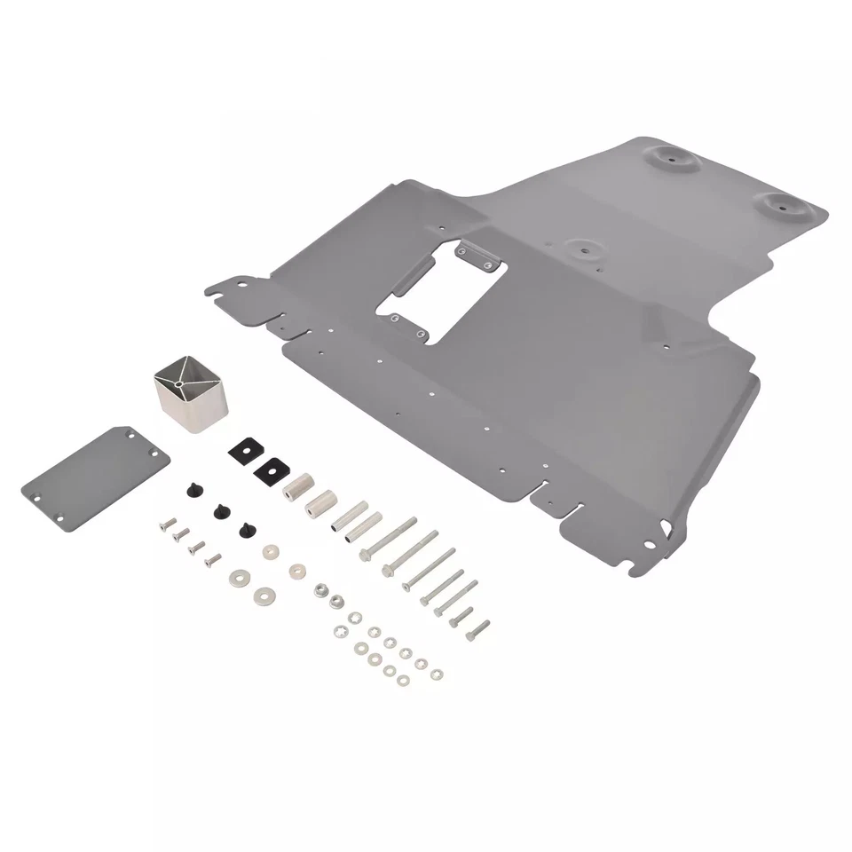 Placa de deslizamiento para Toyota Tundra/Sequoia 14-22 20 protector de motor inferior delantero de aluminio Foto 2 de 4