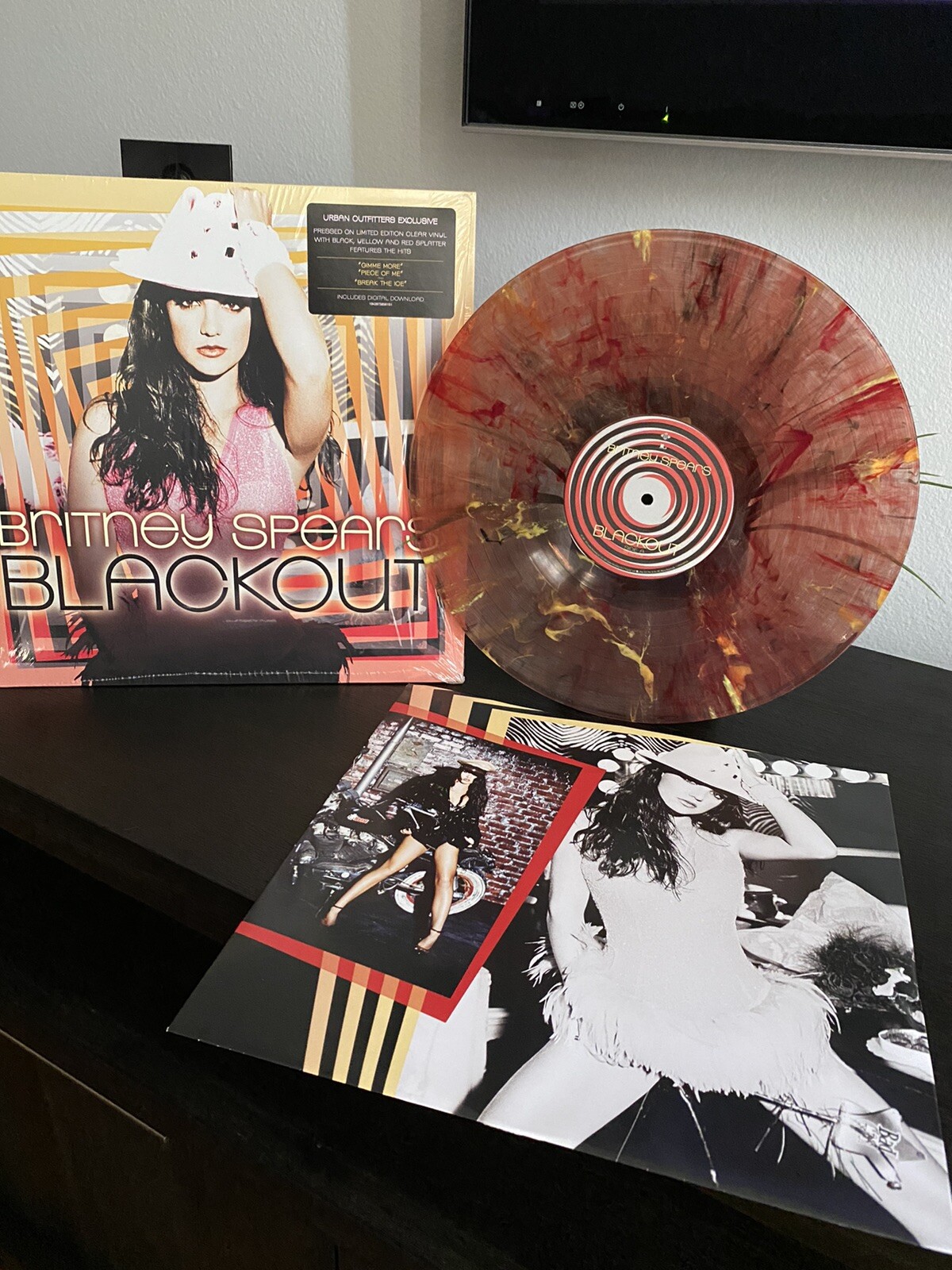 Britney Spears Blackout Limited Edition Colored Vinyl eBay