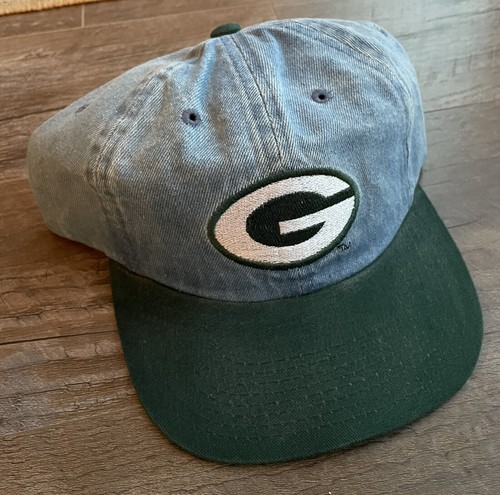 Vintage NFL Green Bay Packers G Logo Denim snapback hat cap Annco since 1918 - 第 1/8 張圖片