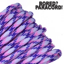 Aloha - 550 Paracord Rope 7 strand Parachute Cord - 10 25 50 100 ft