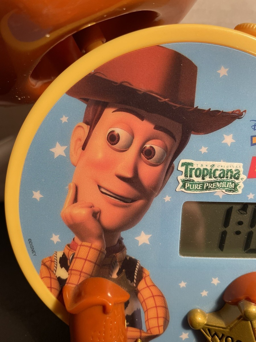 Toy Story 2 Woody Breakfast Time Alarm Clock Tropicana Mail-in