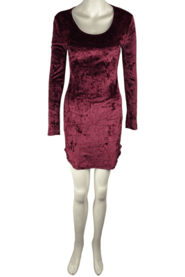rue 21 burgundy dress Ebony Mini Dress main image 0
