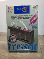 ALLSOP 3 VCR VHS Head Tape Path  Tape Drive CLEANER - Model 61000