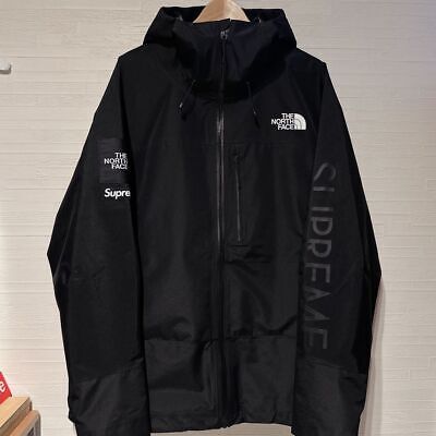 Supreme X The North Face Split Taped Seam Shell Jacket Black Supreme X The North Face Split Taped Seam Shell Jacket Black