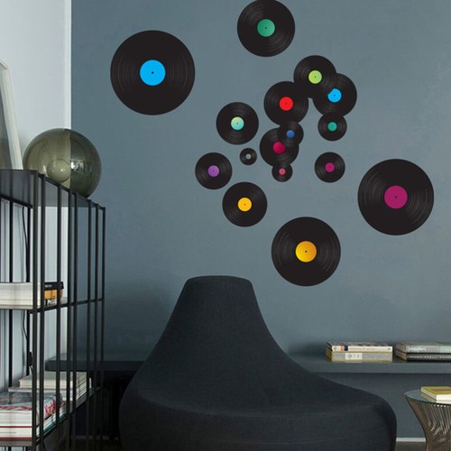 Set of 3 Home Bar Wall Decoration Wear Resistant Sticker Student eBay