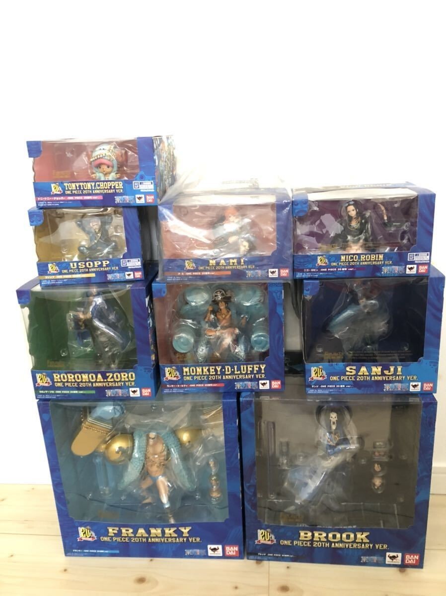 Bandai Figuarts ZERO One Piece 20th Anniversary Straw Hat Pirates