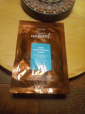 Pantene 1.7 FL oz DEEP CONDITIONING HAIR MASK Coconut & Jojoba Oil $7.99