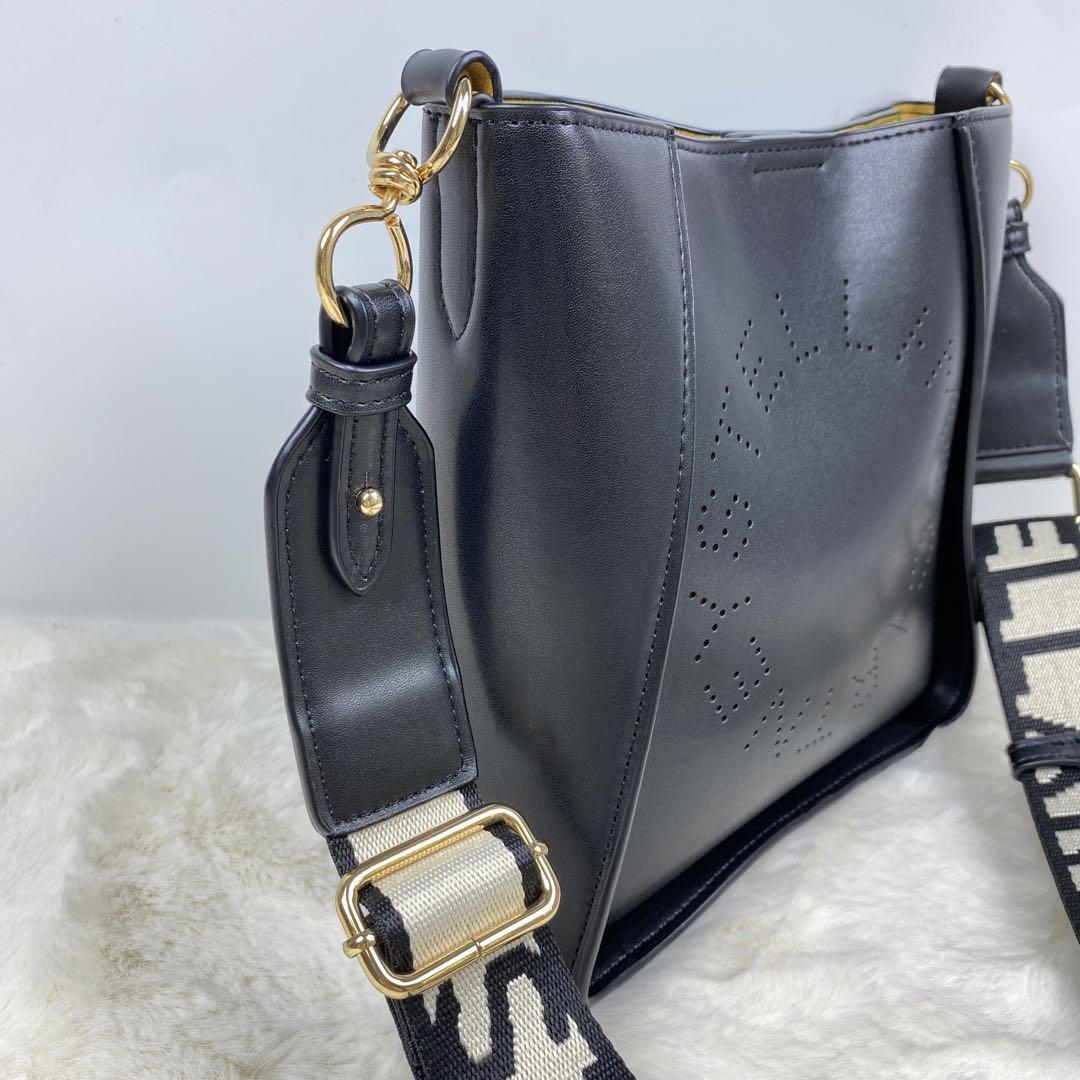STELLA McCARTNEY Mini Tote Bag Punching Logo Crossbody Bag