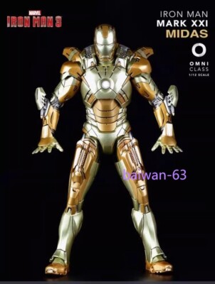 【レア】COMICAVE IRON MAN MARKLXXXV 付属品あり Comicave Iron Man MARK XXI Mark21 MK21 Alloy Diecast Action Figure