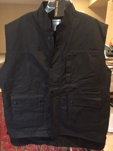 Iconic Driza-Bone Black Oil-Cloth Vest XXL (NWT) | eBay