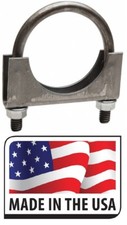 3 Muffler Clamp U-bolt Saddle Style Steel 38 U Bolt Made In Usa 3 Inch 3 Muffler Clamp U-bolt Saddle Style Steel 38 U Bolt Made In Usa 3 Inch