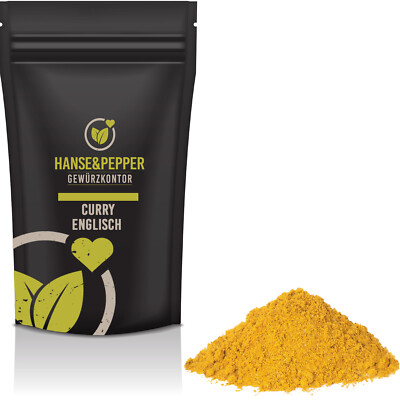 500g Curry Englisch Gewürzmischung mild Curry Englisch style Pulver gemahlen
