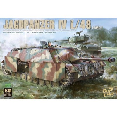 Modell Char Jagdpanzer IV L/48 (Früh) |Border Modell|BT-016| 1:35 Modell