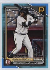 2024 Bowman Draft Sky Blue 283/499 Bralyn Brazoban #BD-124 9fc