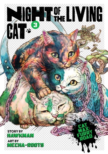 Night of the Living Cat Vol. 3 by Hawkman (Paperback Book)