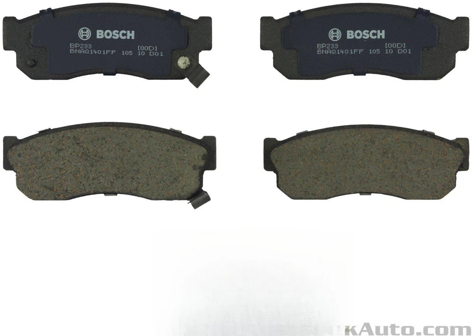 Pastillas de freno delanteras BOSCH para Nissan Pulsar Nx 1985 BP233 Foto 2 de 2