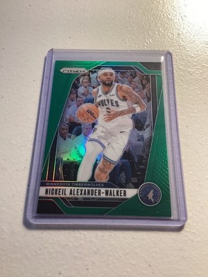 2024-25 Panini Prizm - Nickeil Alexander-Walker #135 Green Prizm