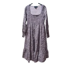 HATCH  The Lucy Dress Cottage Floral Hyacinth Size 1