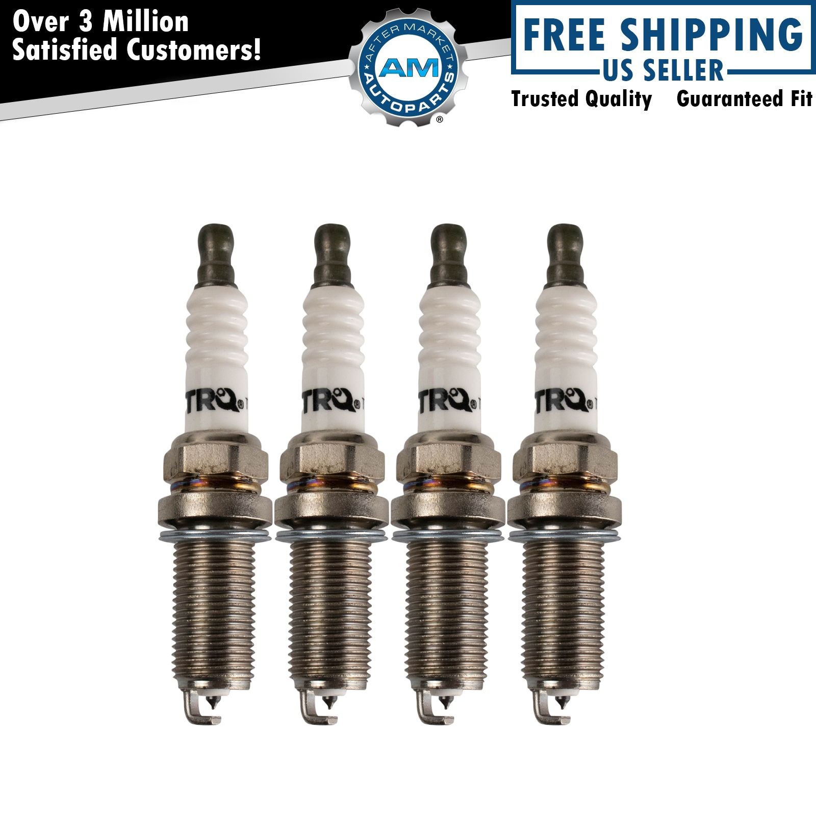 Iridium Spark Plugs Engine Tune Up Ignition Kit 4 Piece Set New