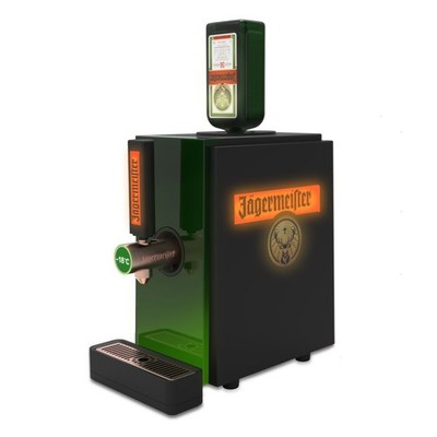 Jägermeister Shot Machine Kräuterlikör bei -18°C zapfen Zapfmaschine mit Kühlung