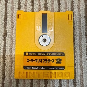 Super Mario Bros 2 Famicom Disk System Game FDS Japanese Version