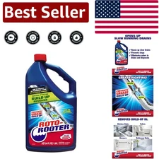 Natural Enzyme Drain Cleaner 64 oz - Prevents Clogs & Maintains Septic Safety