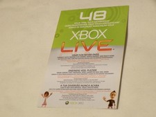 Microsoft Xbox Live 48 Hour Free Trial Card – Xbox 360 Collectable – Used