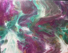 Acrylic Pour Painting