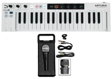 Arturia KeyStep 37-Key Sequencer USB MIDI DJ/Studio Keyboard Controller + Mic