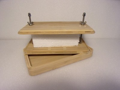 ToPress Bamboo Tofu Press, Built in Strainer and Drip Tray