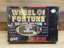 Wheel of Fortune Deluxe Edition Super Nintendo SNES BRAND NEW Factory Sealed