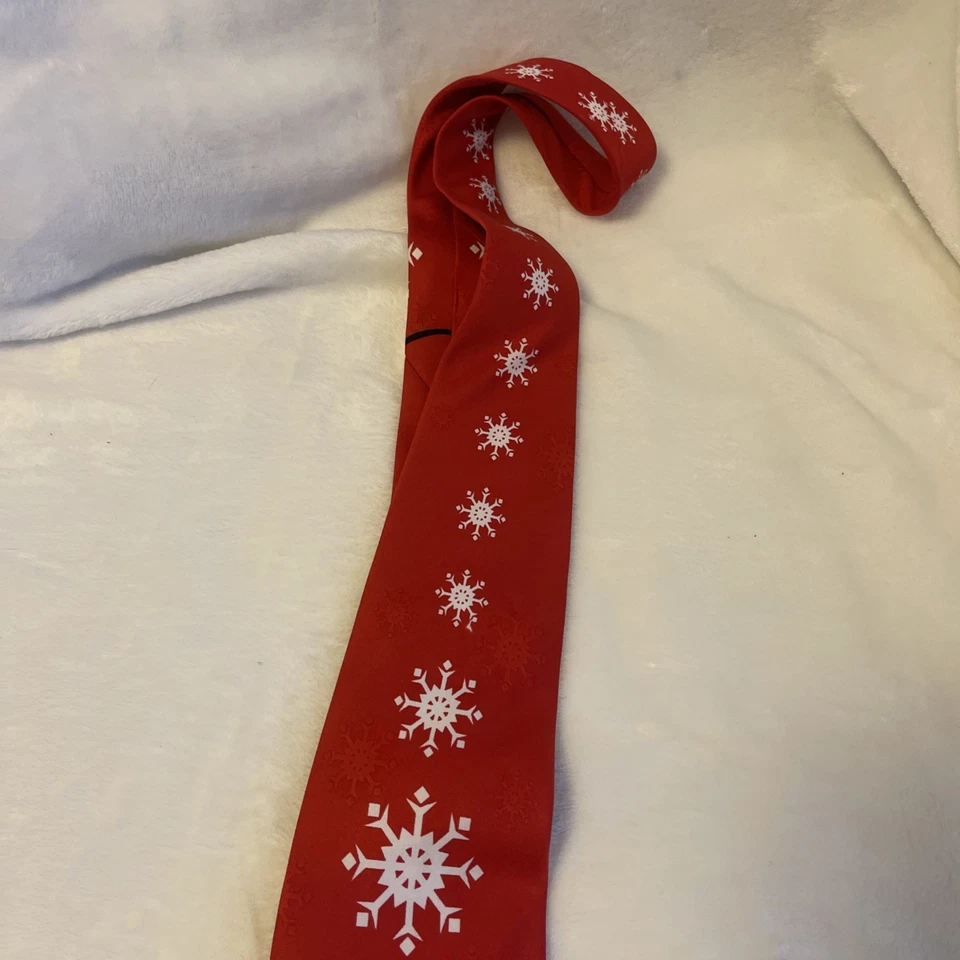 2005 Nickelodeon Viacom Bob Esponja Pantalones Cuadrados Navidad Sombrero Copo de Nieve Corbata Foto 2 de 4