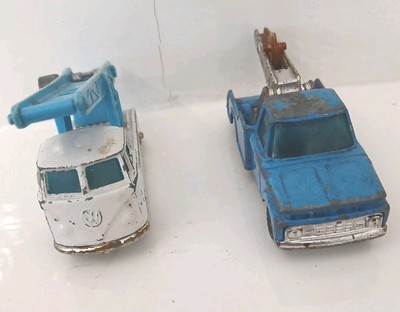 Husky Druckguss Fahrzeuge (2) - Ford F350 Abschleppwagen & Volkswagen Abholung