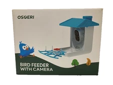 Osoeri Smart Bird Feeder Camera, Solar Powered, AI Bird Identification OS-BC01