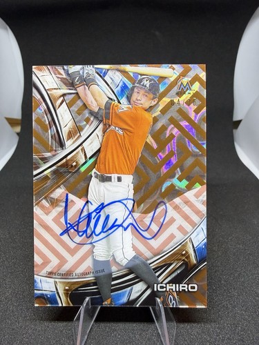 Ichiro #HT-I 2016 Topps High Tek Autograph card
