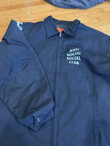 Red Kap x Anti Social Social Club Jacket Black XL image 3