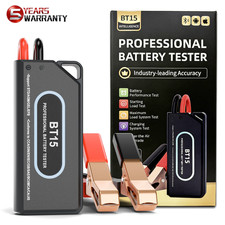 BT105 12V 24V Car Battery Tester with 800 Test Records USB Print
