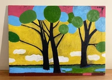 Alan Lofsness - Contemporary Art - Landscape / Trees  30 x 40 in.  OIL Painting