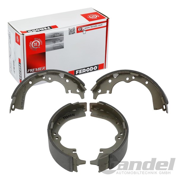 Ferodo Bremsbackensatz 254Mm Passend FüR Toyota Crown Dyna Hiace Hilux Land-image