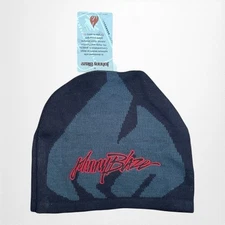 Vintage  Johnny Blaze  Streetwear Skully Knit Beanie 90’s 2000’s OG Rare
